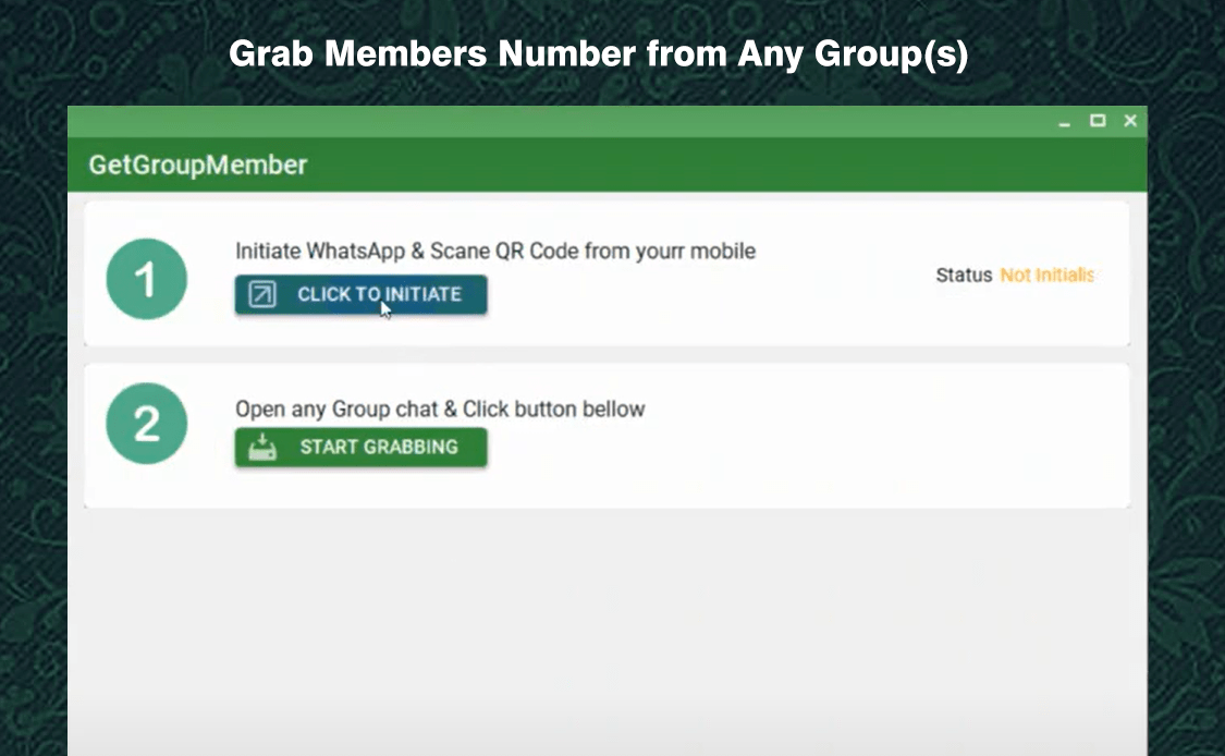 Grab member number from any groups