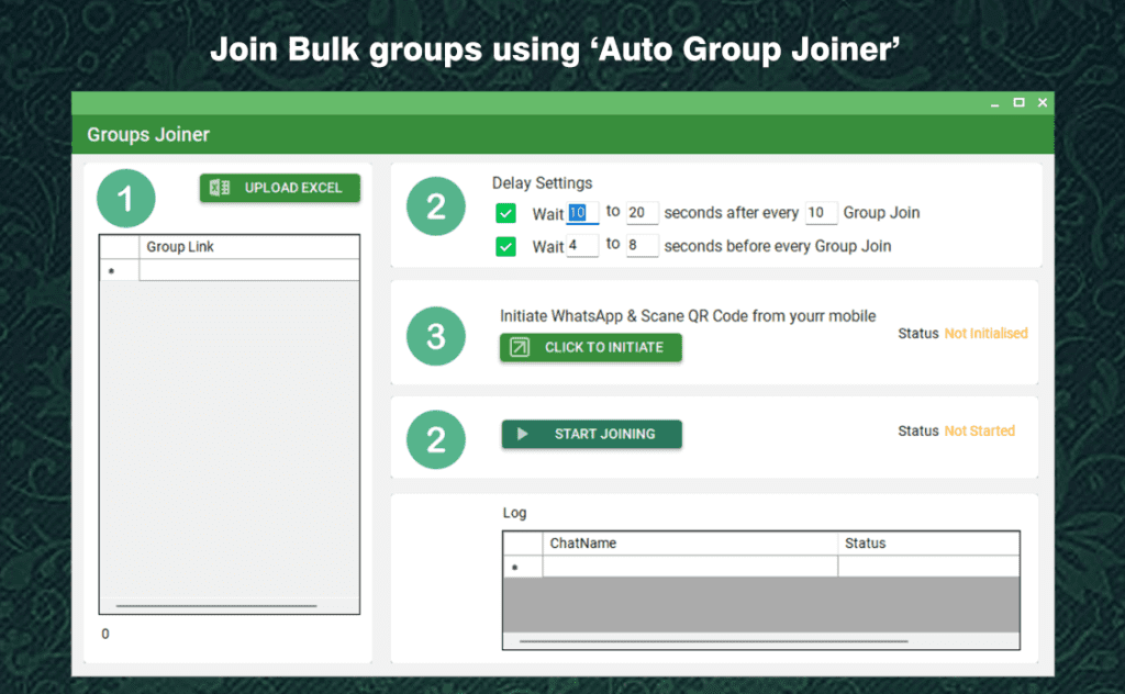 Join bulks group using Auto Group Joint