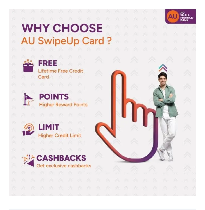 AU SwipeUp Card