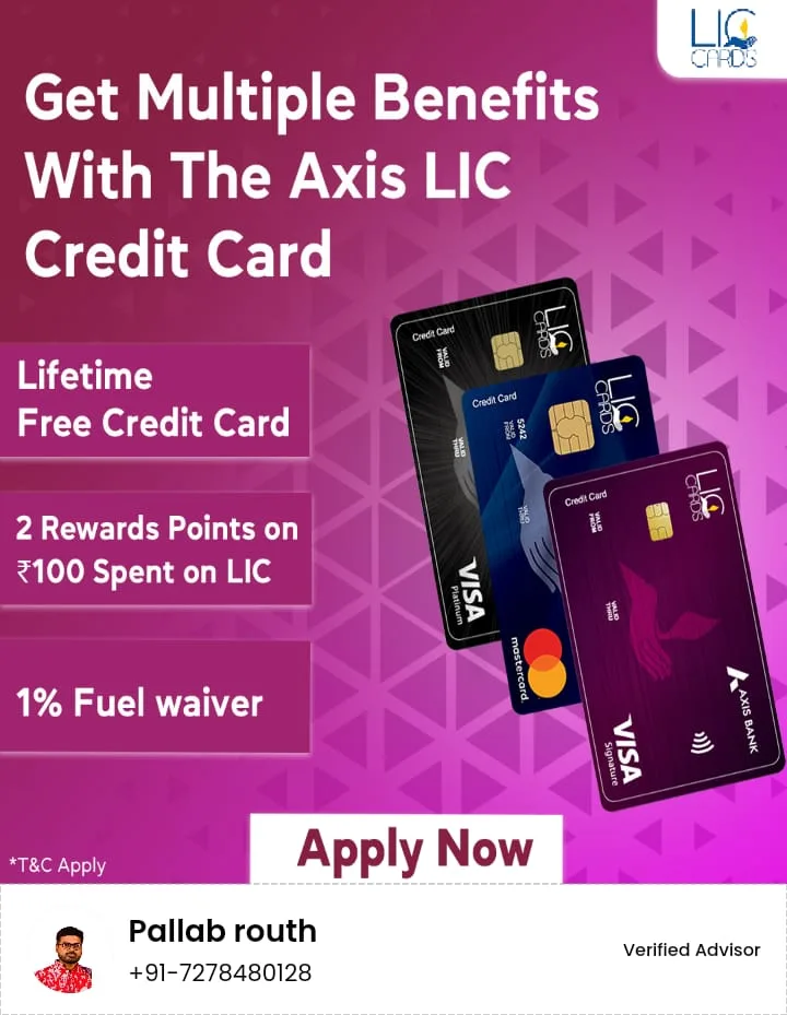 Axis LIC credit card