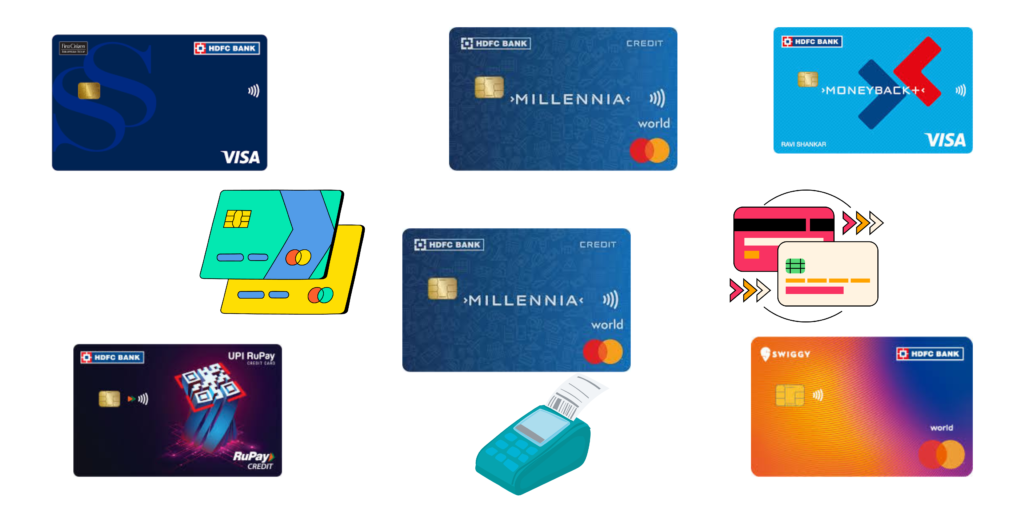 India best HDFC bank credit card list