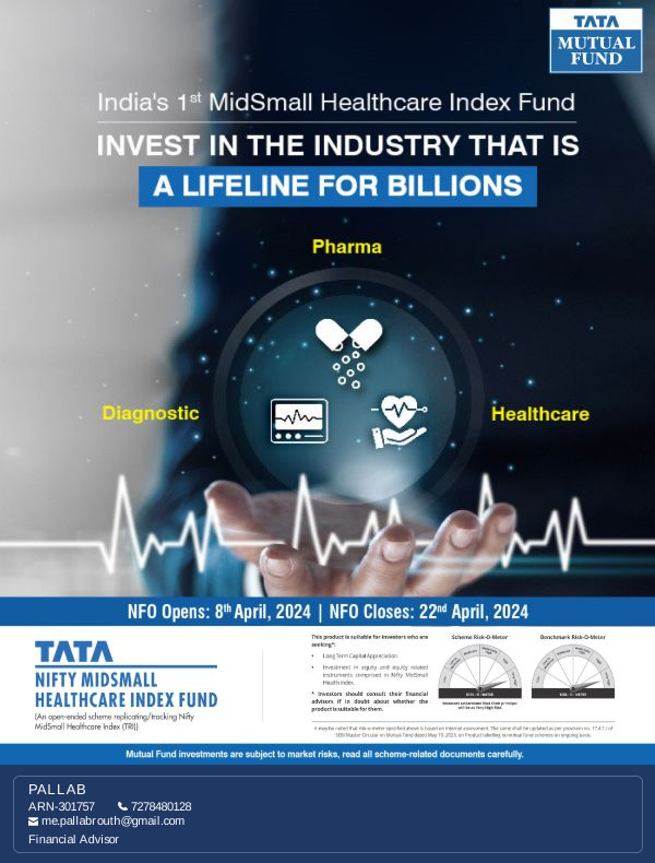 ARN 301757 Tata Nifty Mid Small Healthcare Index Fund