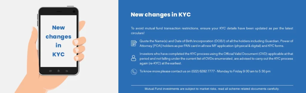 New changes in KYC April 2024